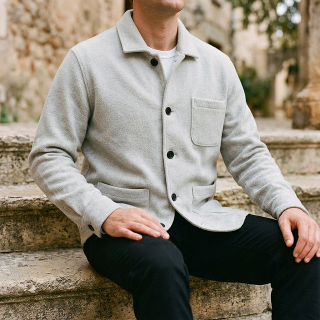 Westbury Wool Knit Cardigan