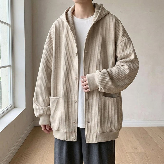Sterling Waffle Hooded Sweater