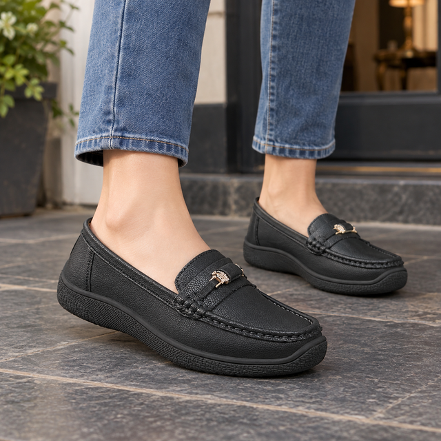 Bari Buckle Loafers