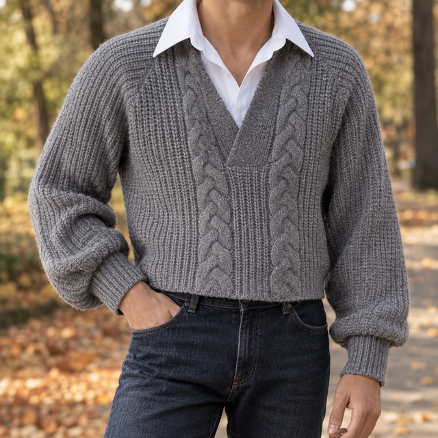 Byron Cable Knit Sweater