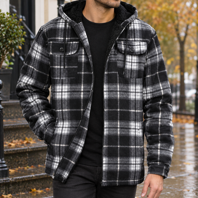 Michael Plaid Jacket