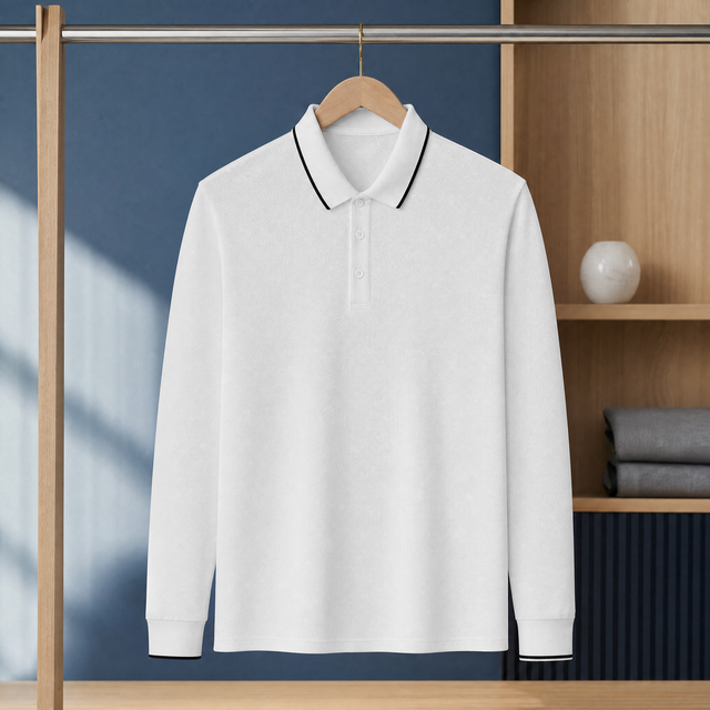 Jocelyn Tipped Collar Polo