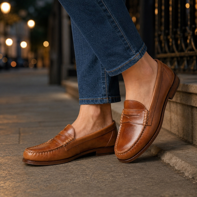 Olivieri Leather Loafers