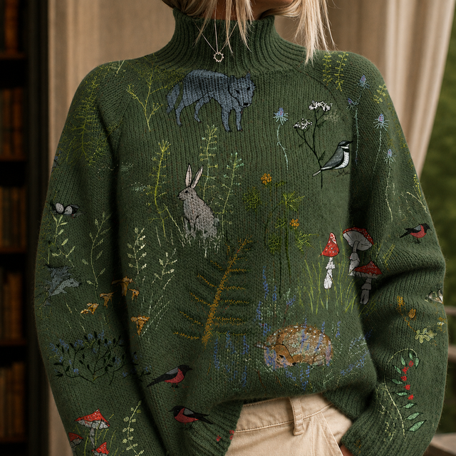 Mina Patterned Sweater