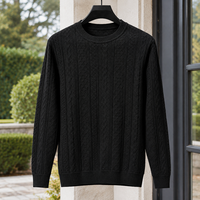 Griffin Cable Knit Sweater