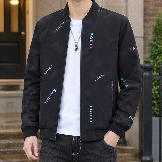 Zachary Graphic Jacket