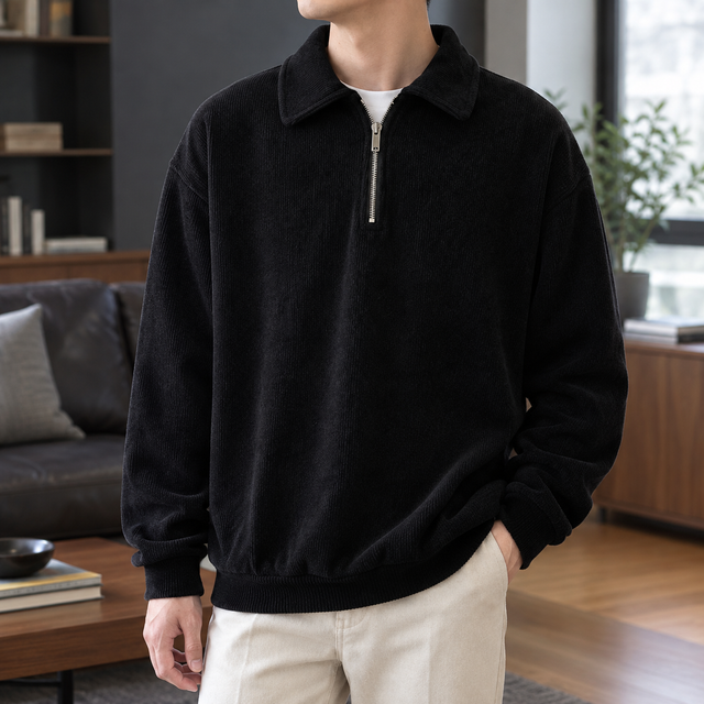 Harrison Quarter Zip Sweater