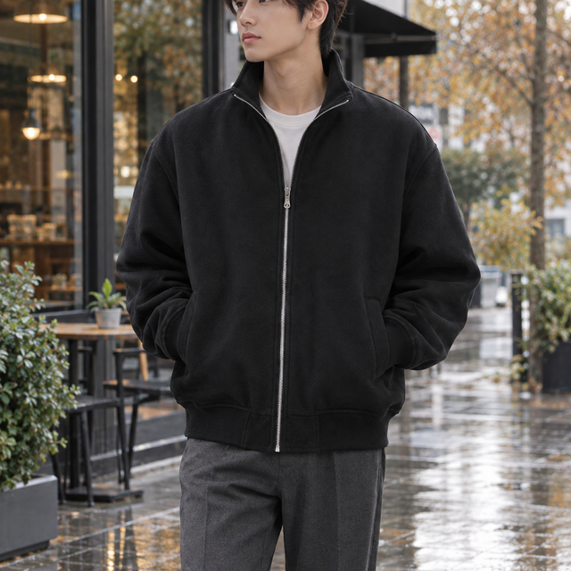 Amaury Stand Collar Jacket