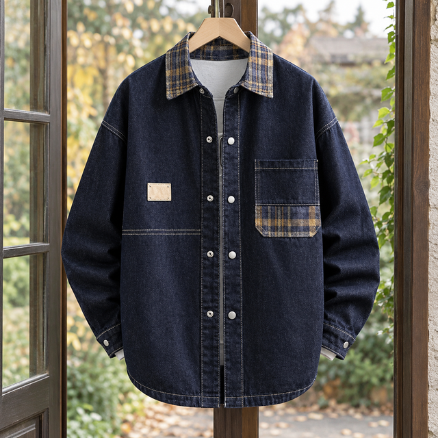 Archer Plaid Collar Jacket