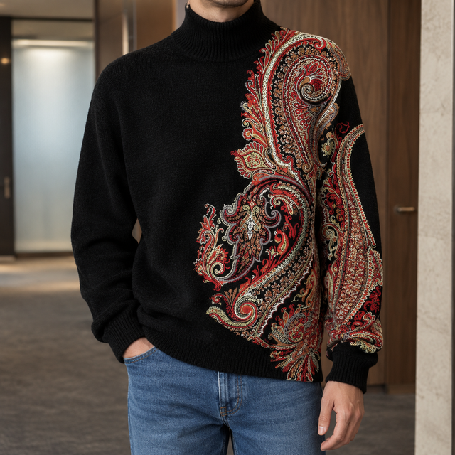 Kit Mock Neck Sweater