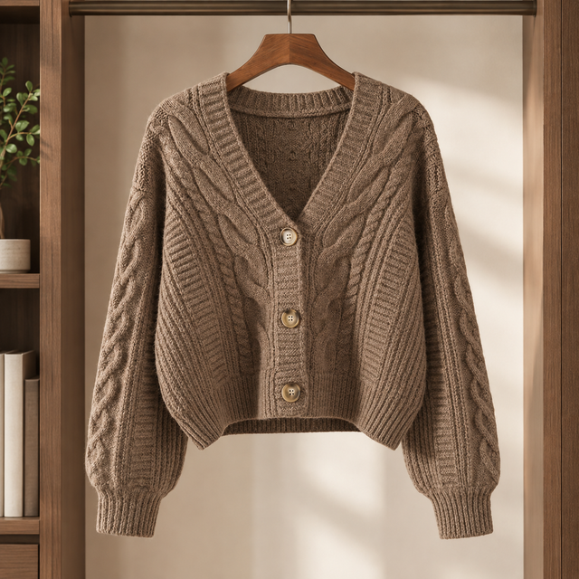 Pascaline Cable Cardigan