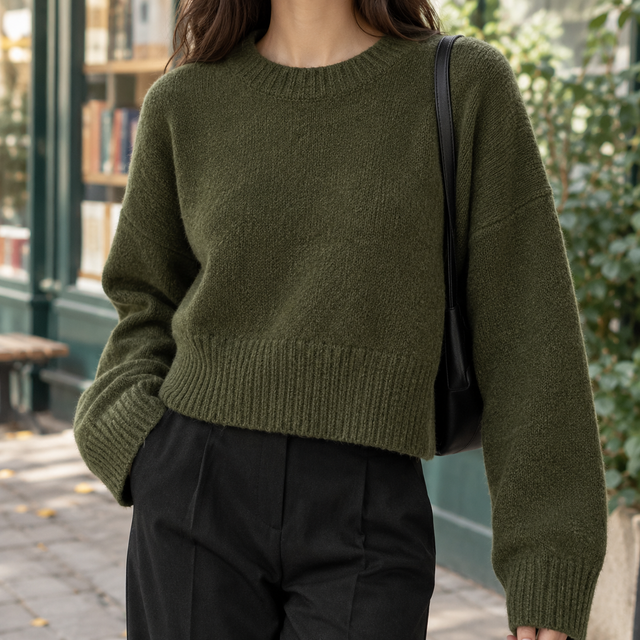 Berenice Cropped Sweater
