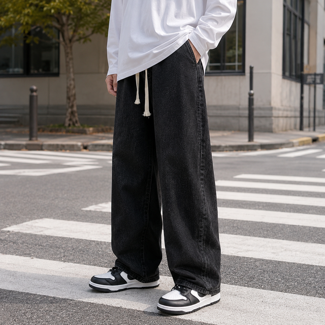 Gideon Wide Leg Jeans