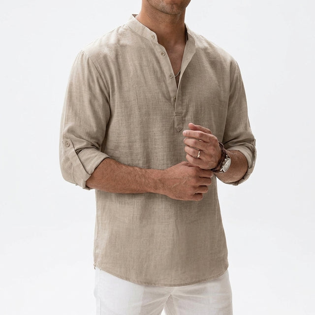 Ashby Linen Henley
