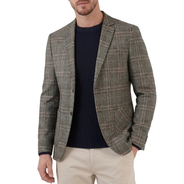 Raffaele Grid Blazer