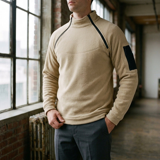 Matteo Knit Quarter-Zip Pullover