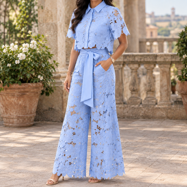 Fenna-June Airy Lace Set