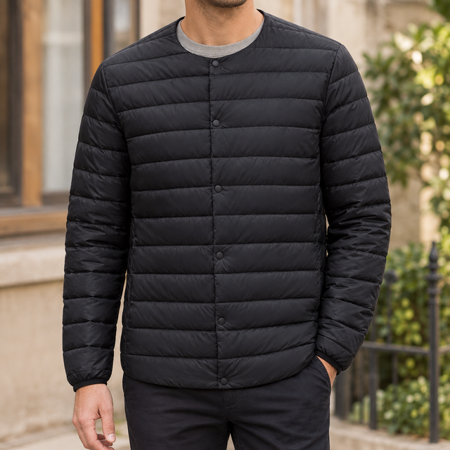 Redmond Collarless Jacket