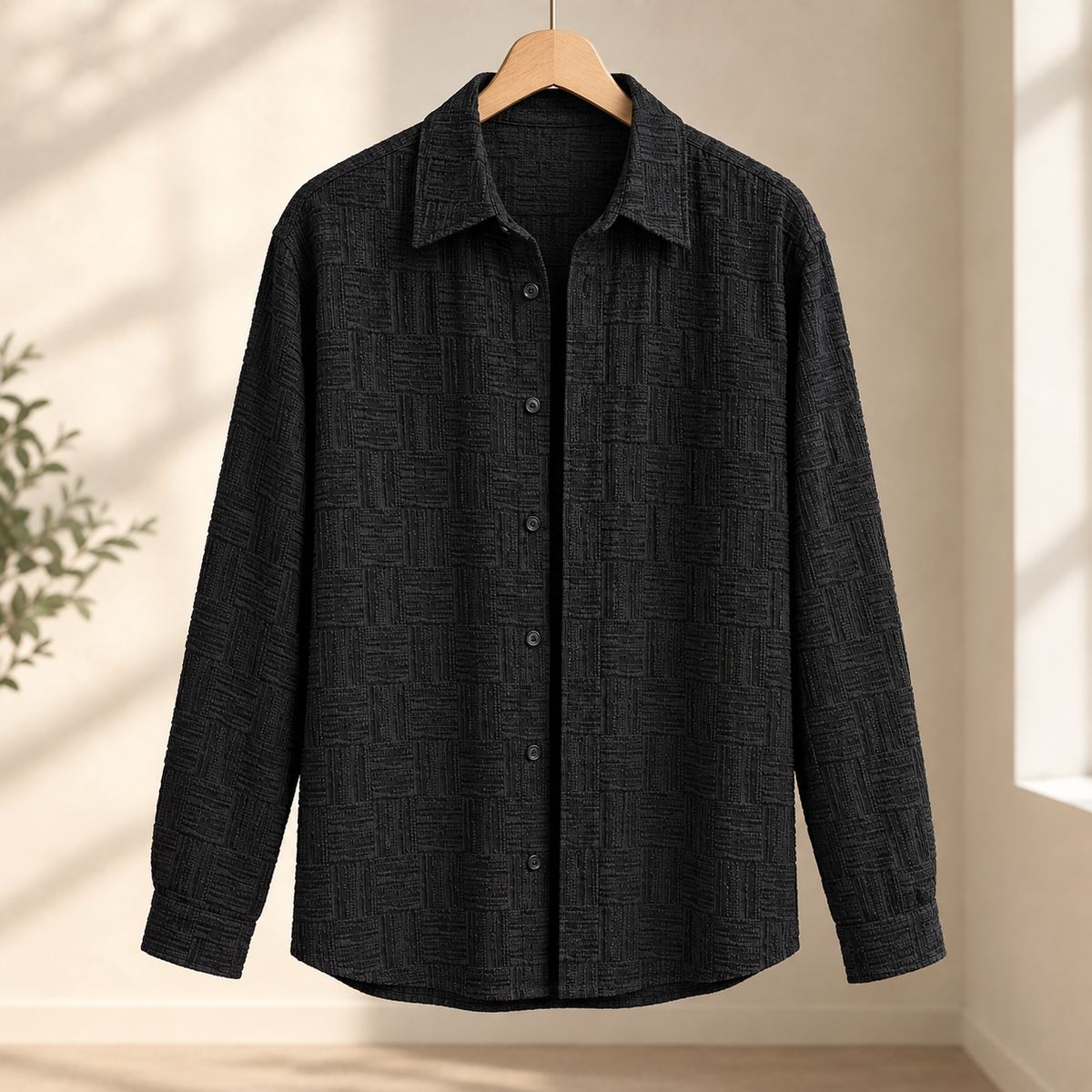 Felix Relaxed Shirt - Black