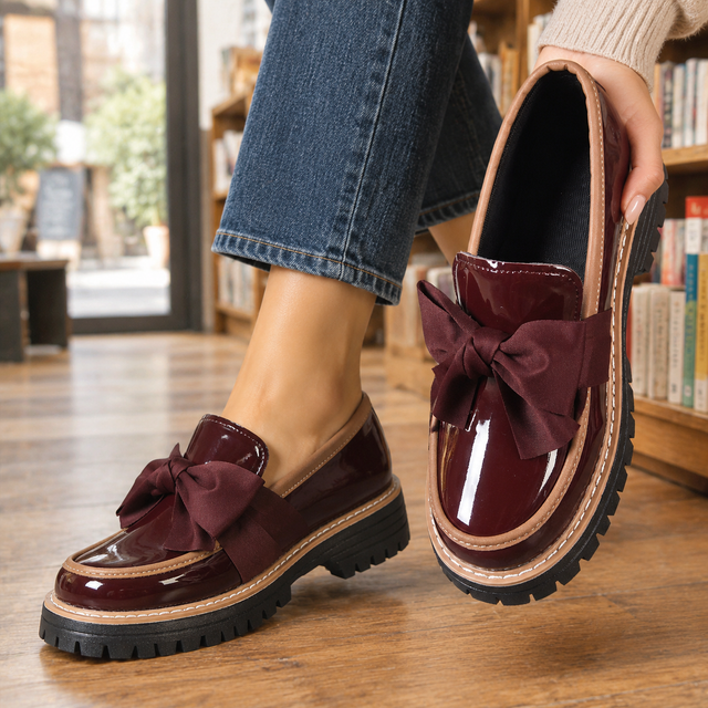 Corvino Bow Loafers