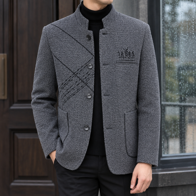 Marcus Stand Collar Jacket