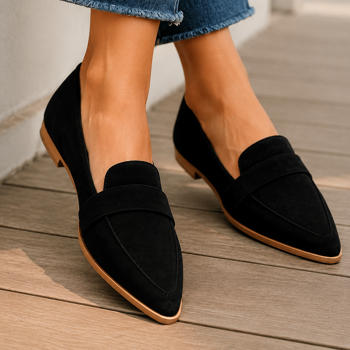 Martelli Orthopedic Loafers - Black