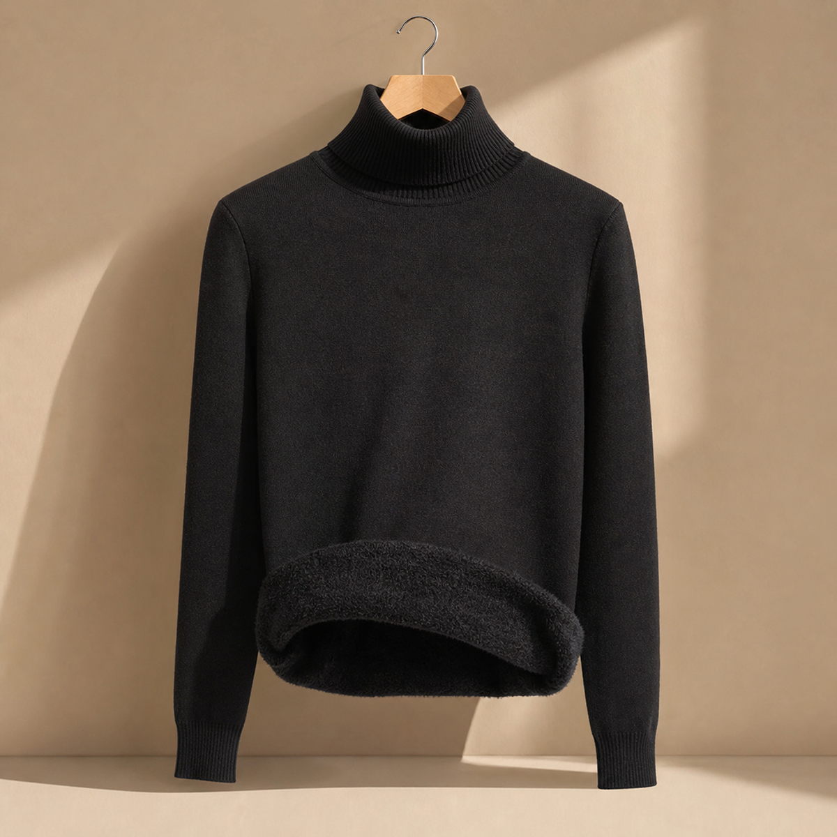 Samson Turtleneck Sweater - Black
