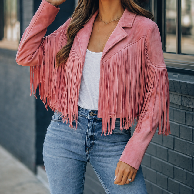 Gabriella Fringe Jacket
