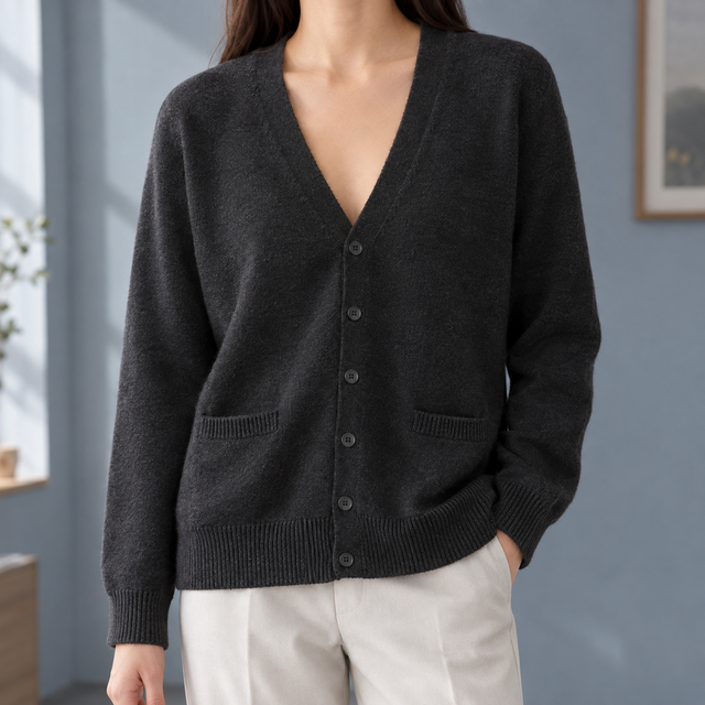 Junia-Kate V-Neck Cardigan