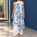 Blue White