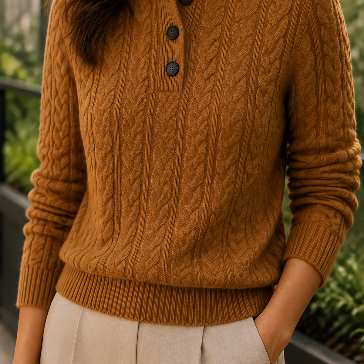 Luna Cashmere Sweater - Vintage