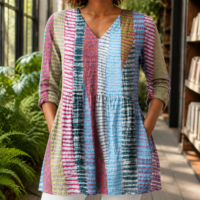Aurelia V-Neck Tunic
