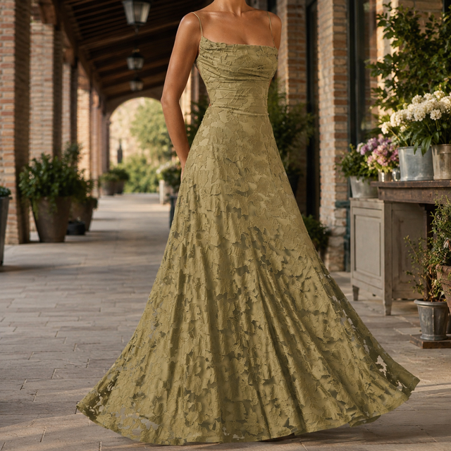 Selene Lace Maxi Dress