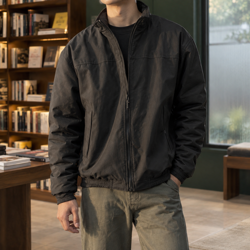 Archie Pilot Jacket - Black