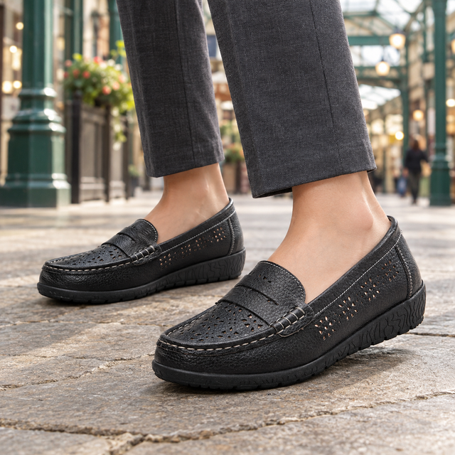 Balestri Perforated Loafers