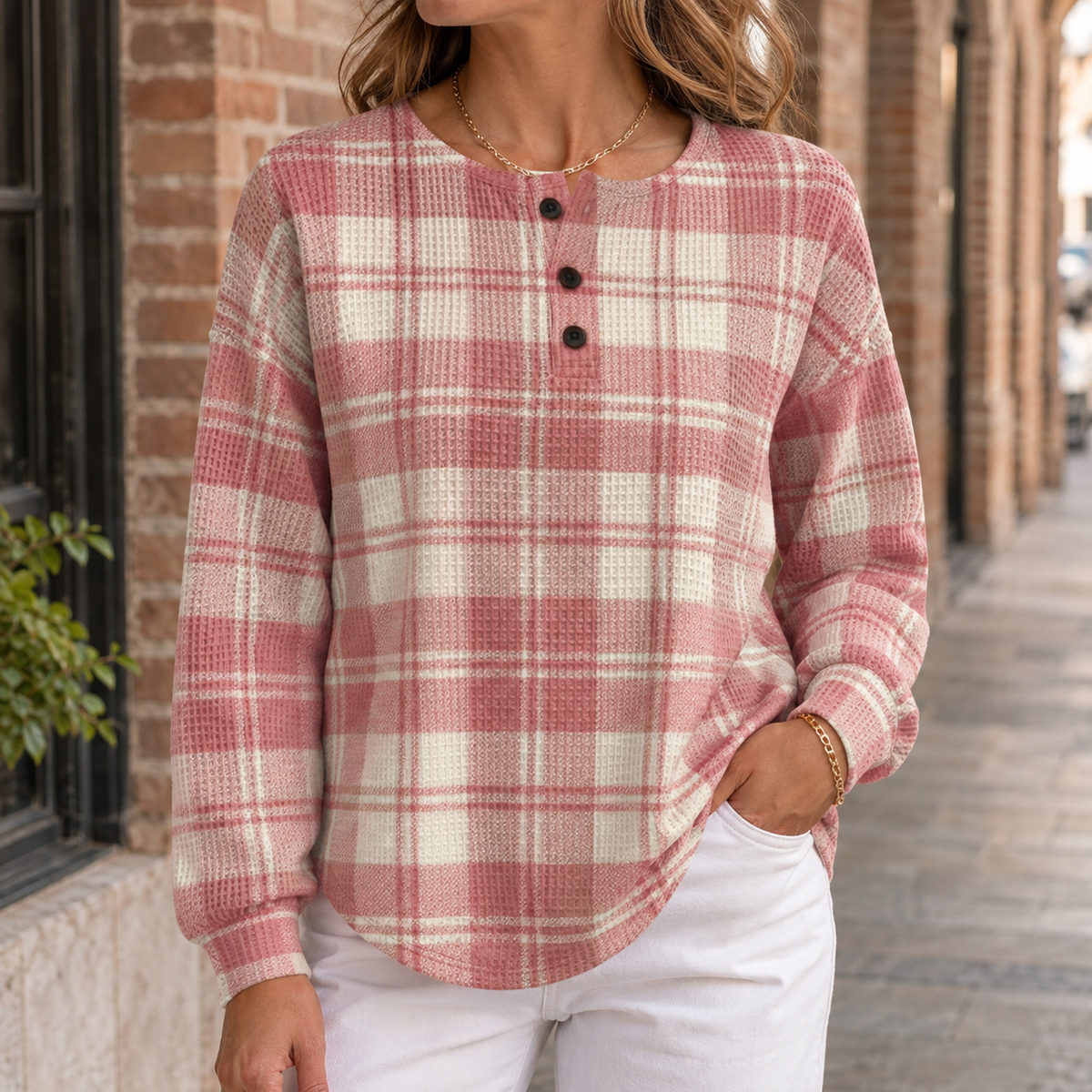 Esme-Jade Checked Sweater - Multicoloured