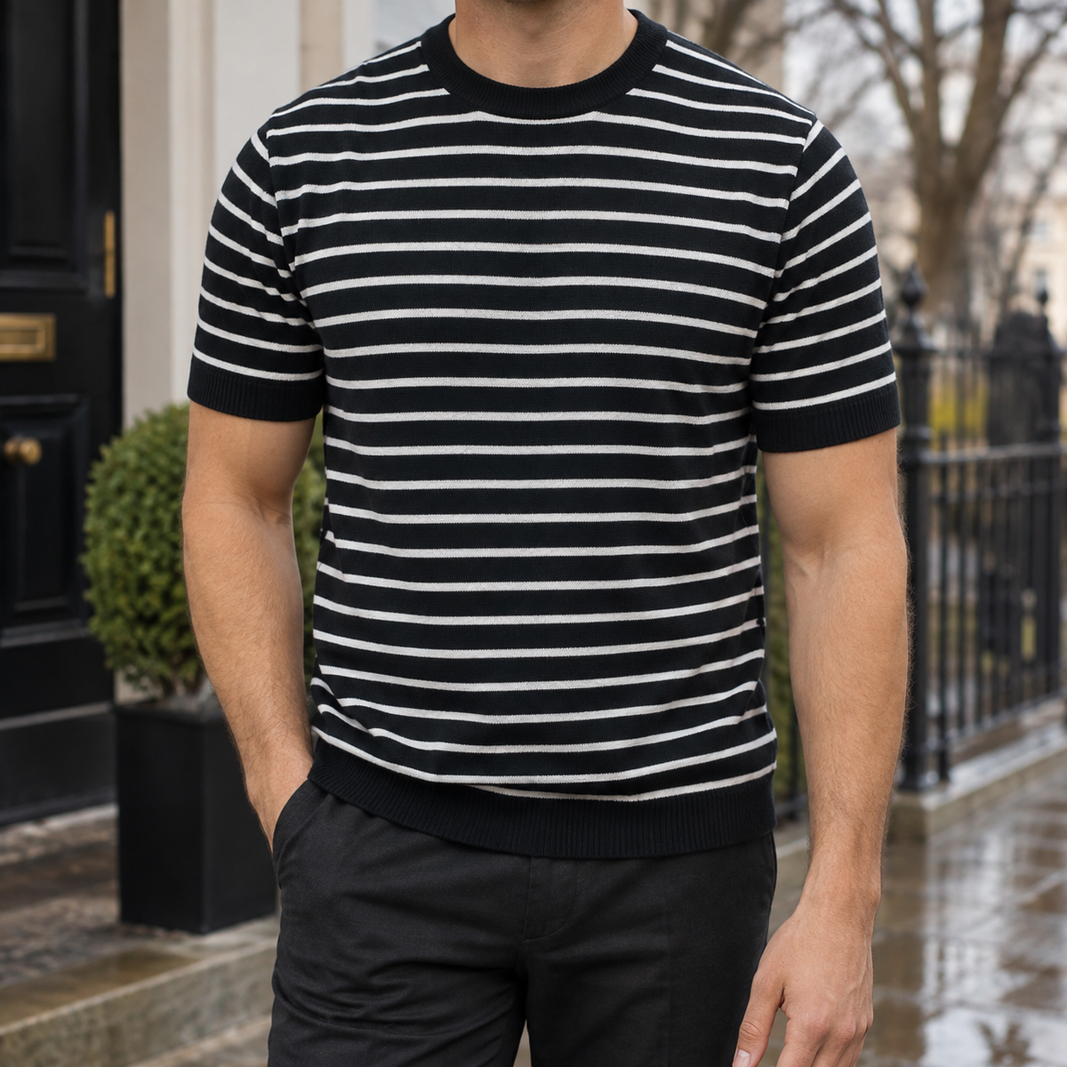 Emmett Crewneck Sweater - Black