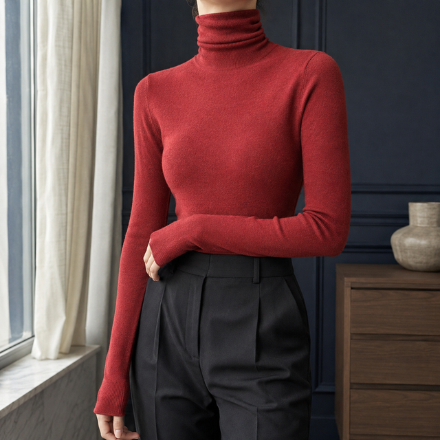 Rachel Slim Turtleneck