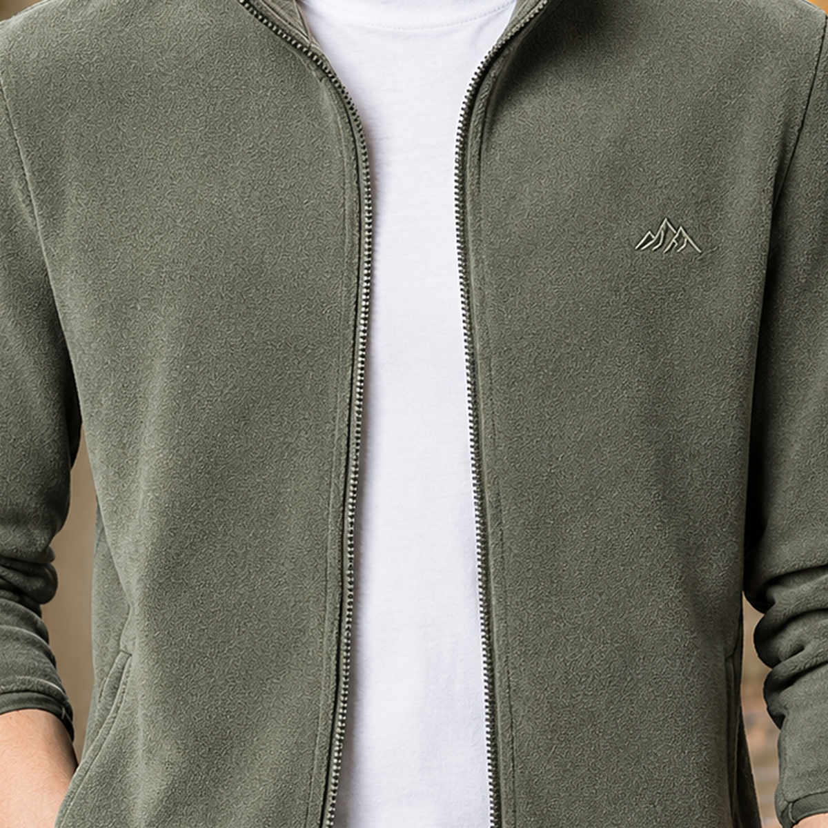 Simon Fleece Jacket - Lead Product Detail