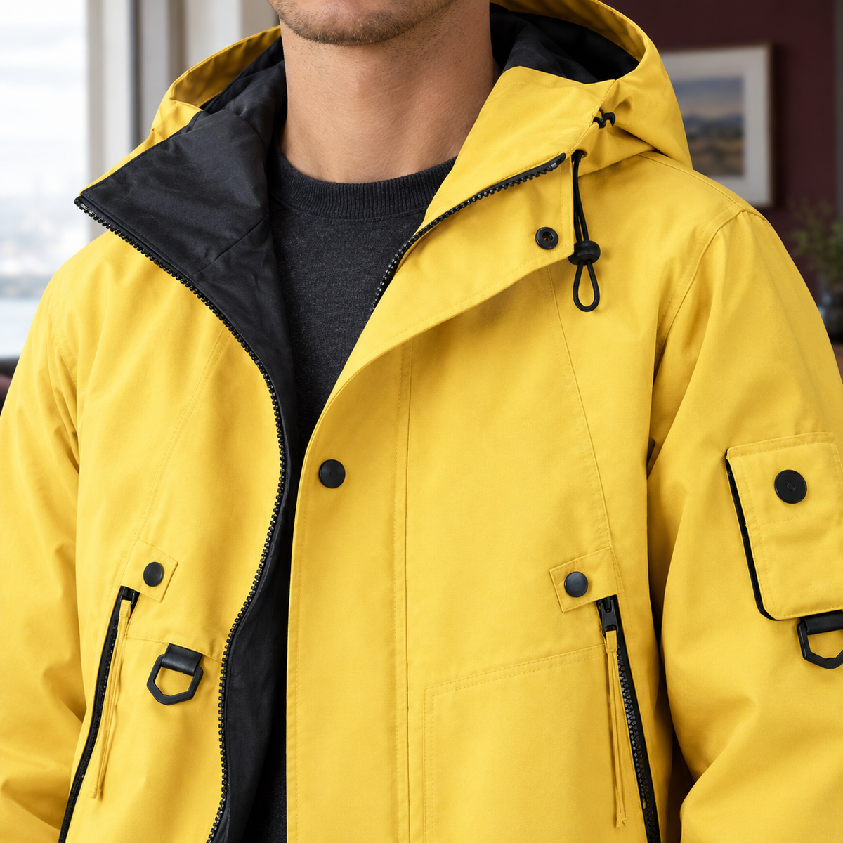 Lennox Utility Jacket - Lead Product Detail