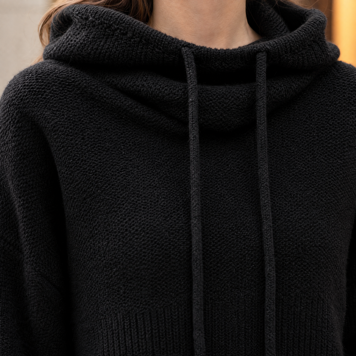 Etta Cowl Neck Sweater - Lead Product Detail