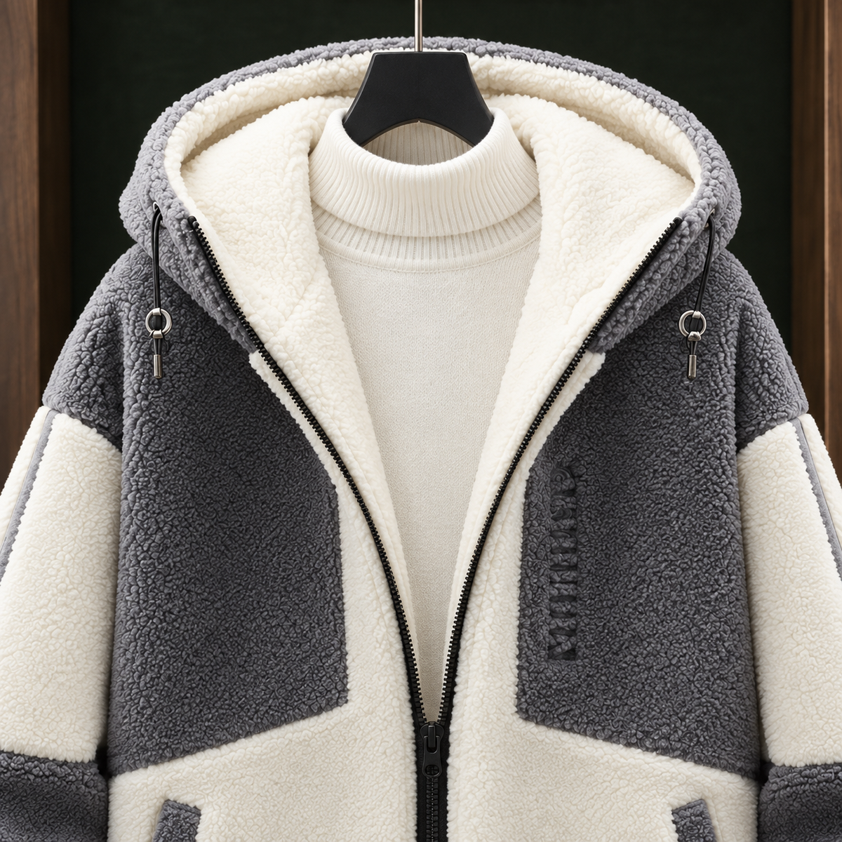Balthasar Colorblock Jacket - Lead Product Detail