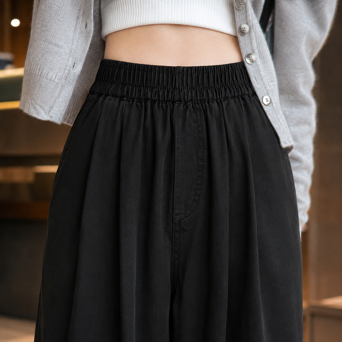 Demelza Wide Leg Pants - Lead Product Detail