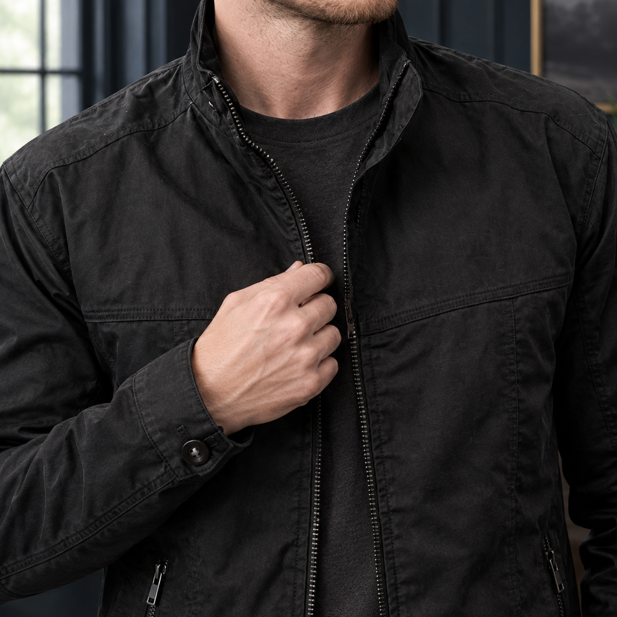 Tristan Utility Jacket - Lead Product Detail