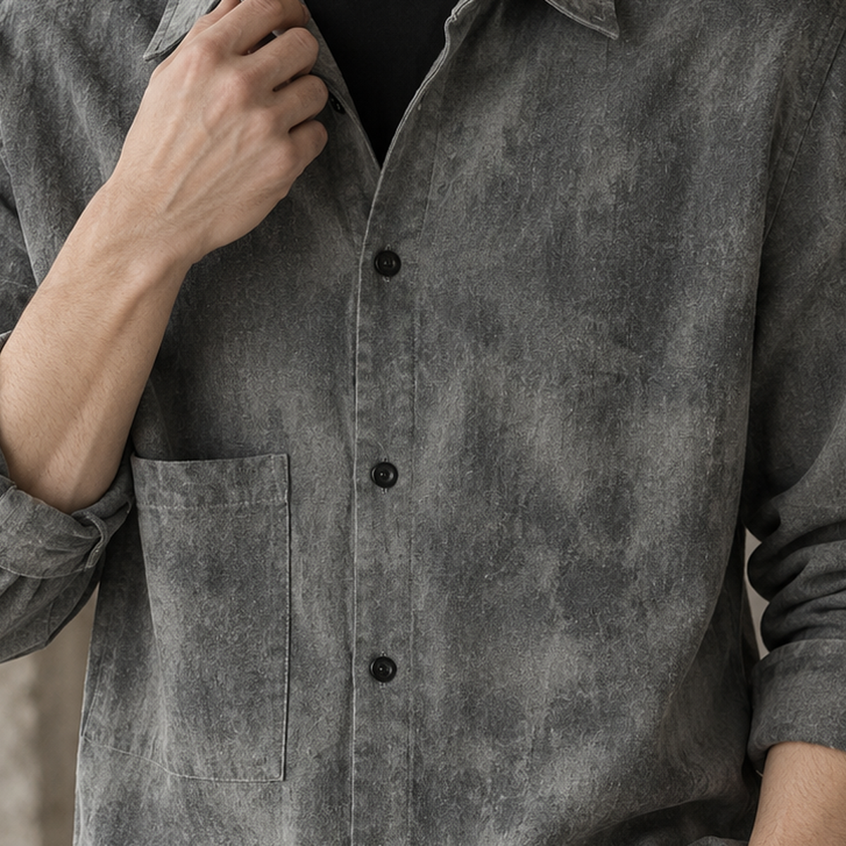 Godfrey-Miles Tie Dye Shirt - Lead Product Detail