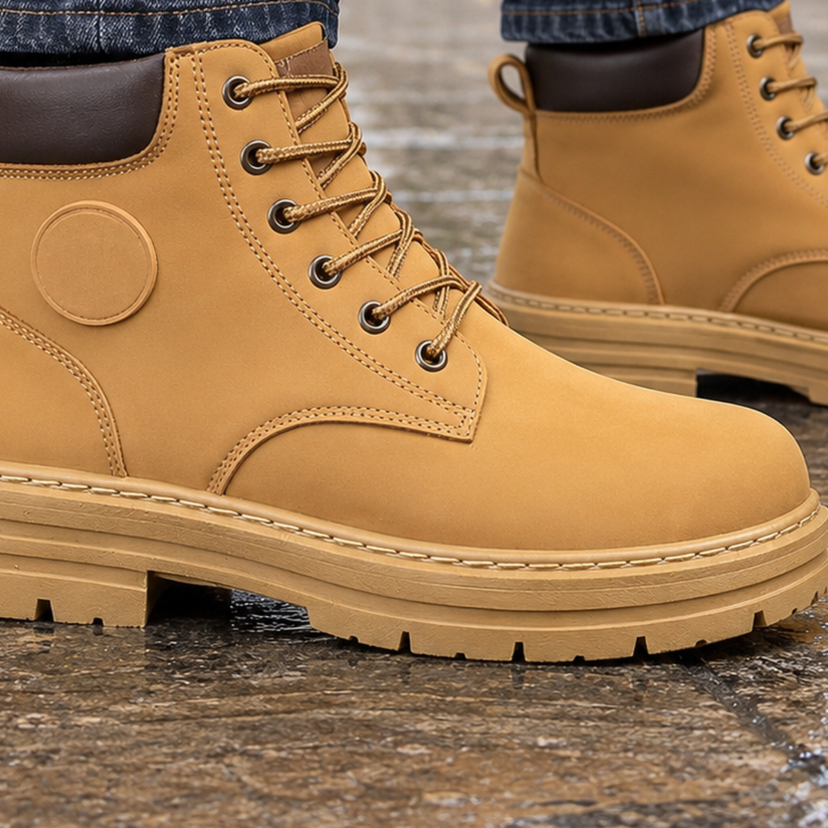 Innocenti Lace-Up Boots - Lead Product Detail