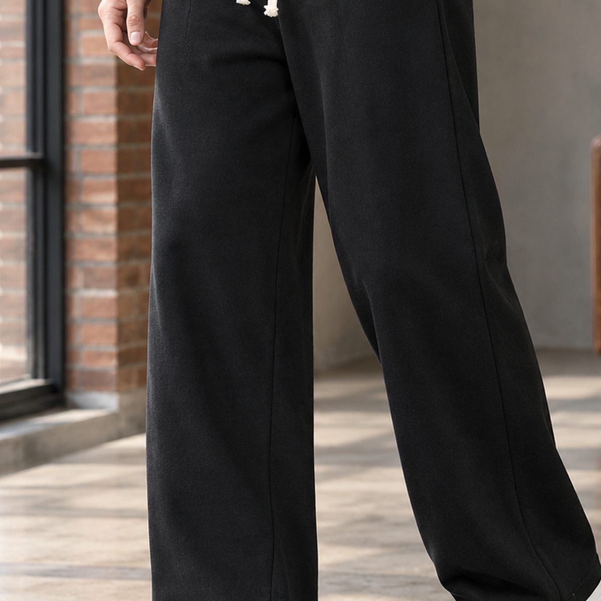Wilfred-Dean Relaxed Drawstring Pants - Lead Product Detail