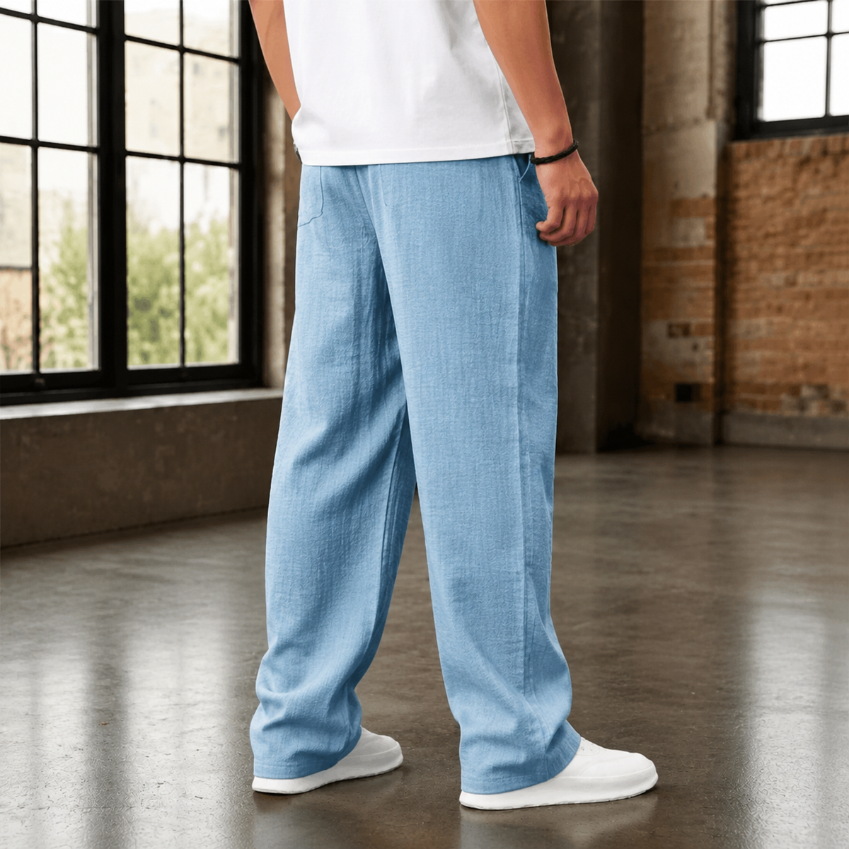 Dorian Relaxed Pants - Lead Alternate View