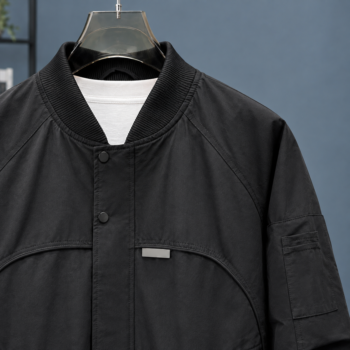 Claude Bomber Jacket - Lead Product Detail