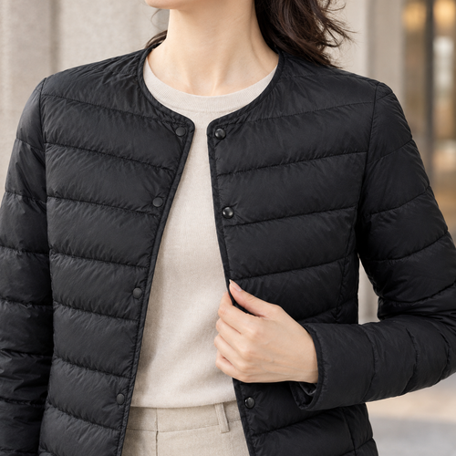 Arletta Quilted Jacket - Lead Product Detail